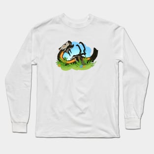 Watcher in the flowers Long Sleeve T-Shirt